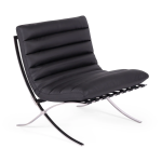 Fauteuil design en cuir synthétique – Madrid