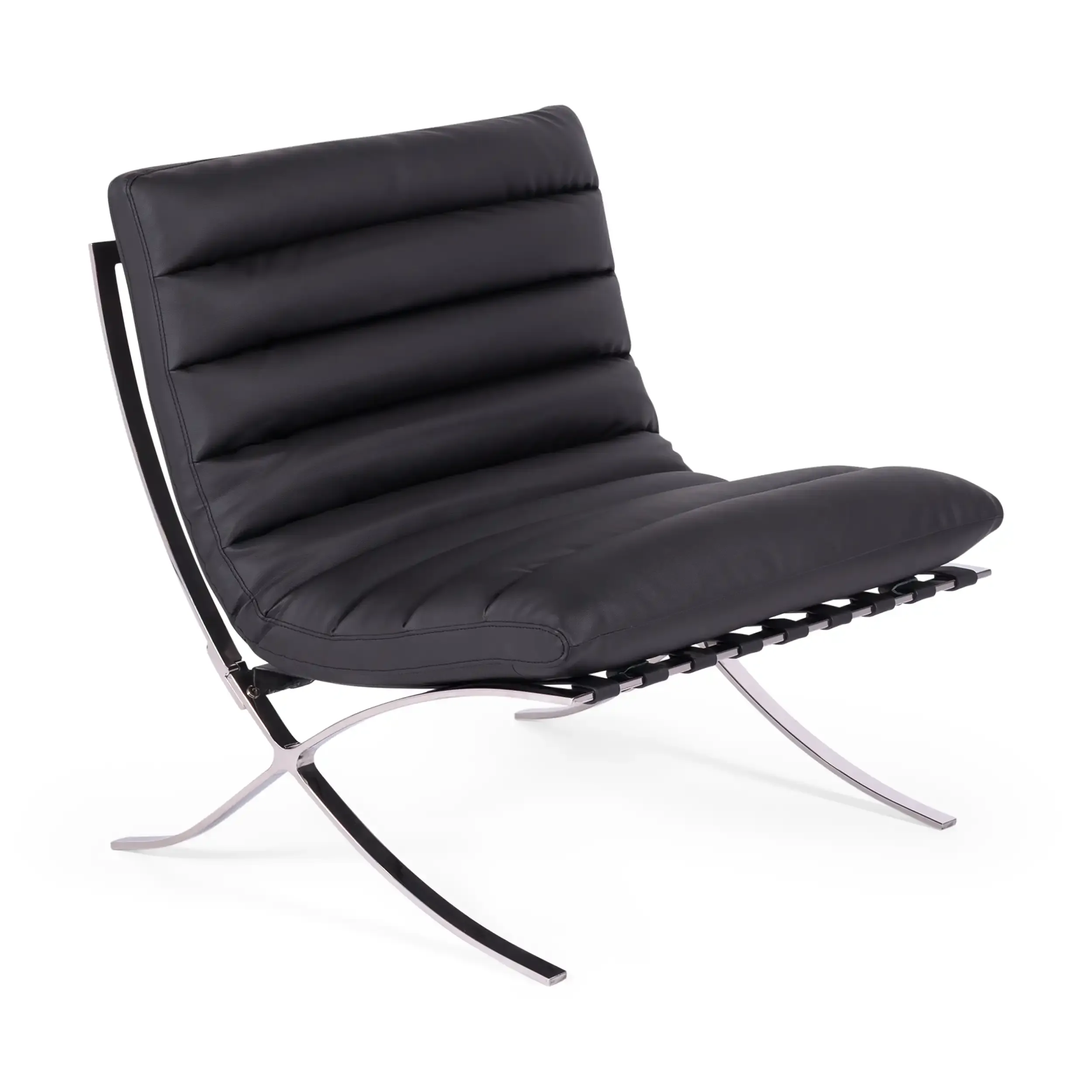 B574 Fauteuil design en cuir synthétique – Madrid - Imagen 1