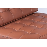 Silla de Cuero Barcelona Cognac - Imagen 5