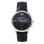 Reloj GIRARD-PERREGAUX «Infinity» de acero, zafiro y piel