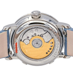 Montre BLANCPAIN «Villeret» en acier, saphir et cuir - Imagen 4