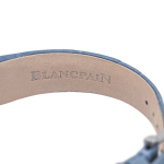Montre BLANCPAIN «Villeret» en acier, saphir et cuir - Imagen 6