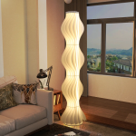 Lámpara de pie LED con 3 temperaturas de luz