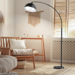 Lámpara de pie arqueada moderna LED - Imagen 3