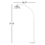 Lámpara de pie arqueada moderna LED - Imagen 2