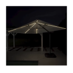 Parasol excéntrico cuadrado 3x3m - Imagen 4