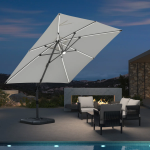 Parasol excéntrico cuadrado 3x3m - Imagen 7