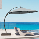 Parasol excéntrico grande 360°
