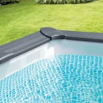 Piscina rectangular de grafito de 4,00 x 3,00 x 1,32 m - Imagen 3